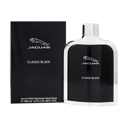 ادکلن مردانه جگوار مدل CLASSIC BLACK حجم ۱۰۰ میلی لیتری
