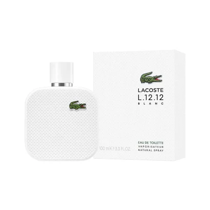 ادکلن مردانه لاکوست L.12.12 Blanc-Pure حجم ۱۰۰ میلی لیتری