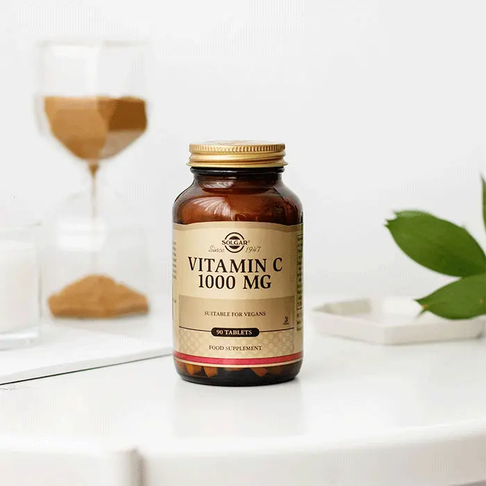 مکمل ویتامین Vitamin C سولگار 1000 میلیگرم 90 عددی