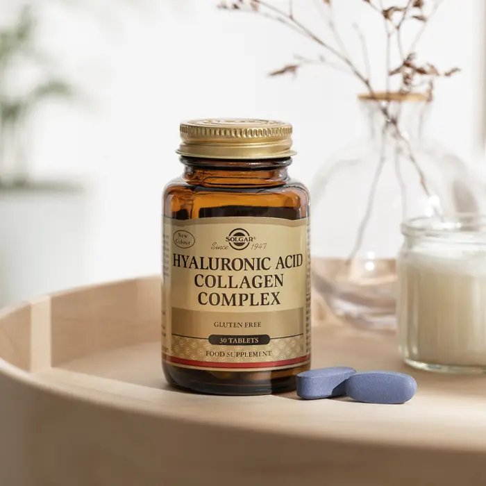 مکمل هیالورونیک اسید کلاژن Hyaluronic Acid Collagen سولگار 30 عددی