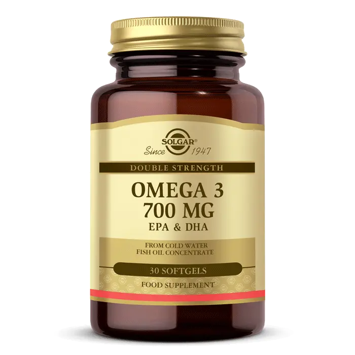 مکمل امگا 3 EPA & DHA OMEGA سولگار 700 میلی گرم 30 عددی