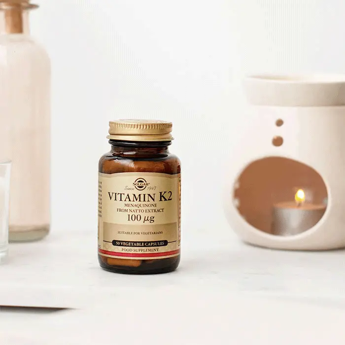 ویتامین مناکینون Vitamin K2 (کا ۲) سولگار 100میکروگرم 50 عددی