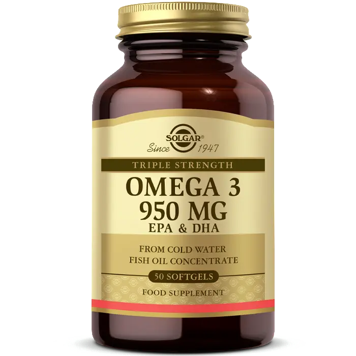 امگا 3 EPA & DHA OMEGA سولگار 950 میلی گرم   100 عددی