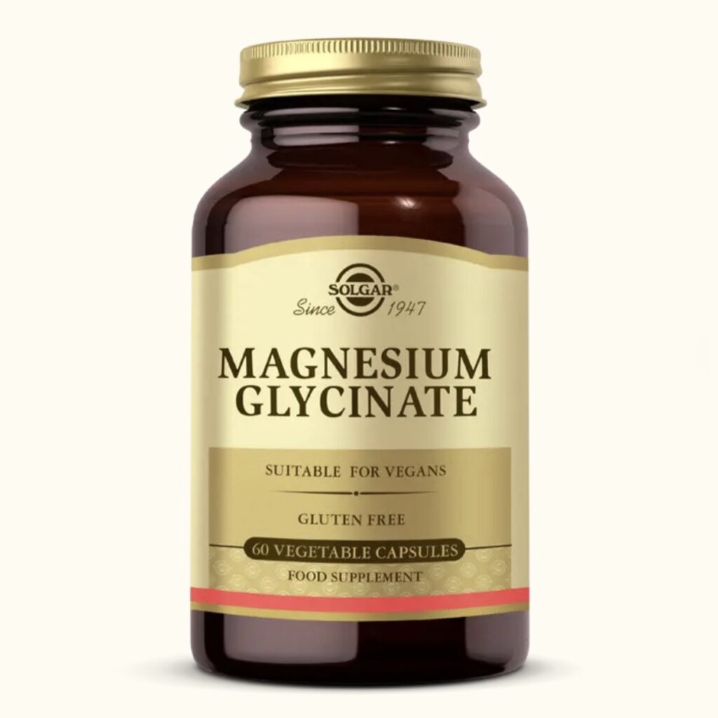 منیزیم گلیسینات Magnesium Glycinate سولگار 60 عددی