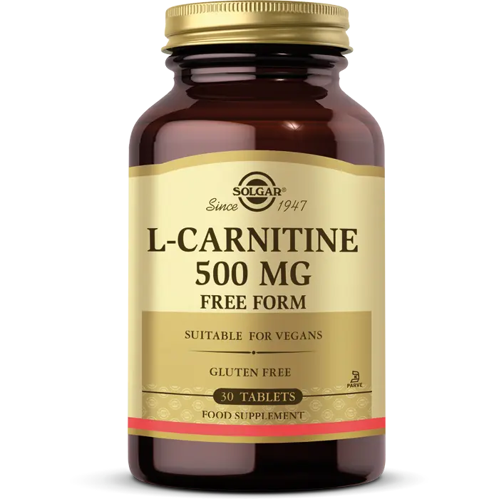 مکمل لاغری سولگار | مکمل ال کارنیتین L-Carnitine دوز 500 میلیگرم 30 عددی