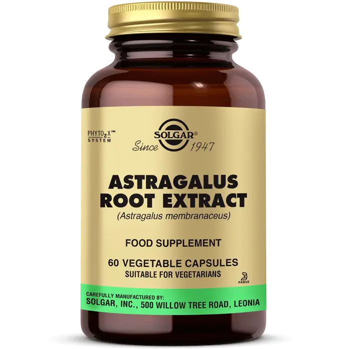 مکمل عصاره ریشه گون Astragalus Root Extract سولگار 60 عددی