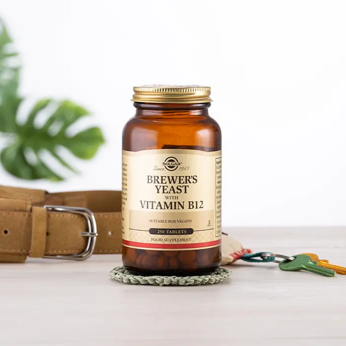 مکمل مخمر آبجو با ویتامین ب12 Brewer’s Yeast سولگار 250