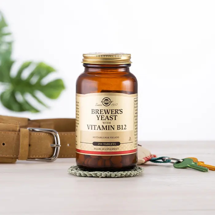 مکمل مخمر آبجو با ویتامین ب12 Brewer’s Yeast سولگار 250
