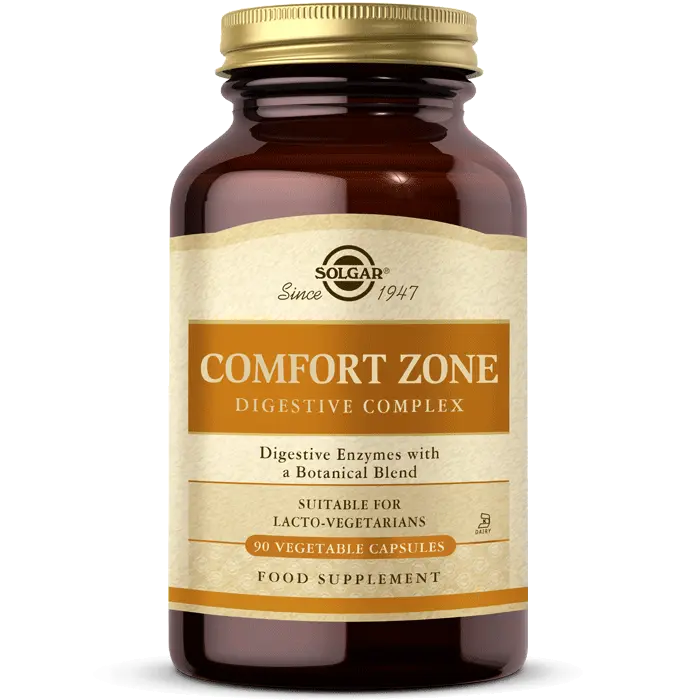 کپسول کامفورت زون Comfort Zone (بهبود نفخ و بیماری های گوارشی) سولگار 90 عددی
