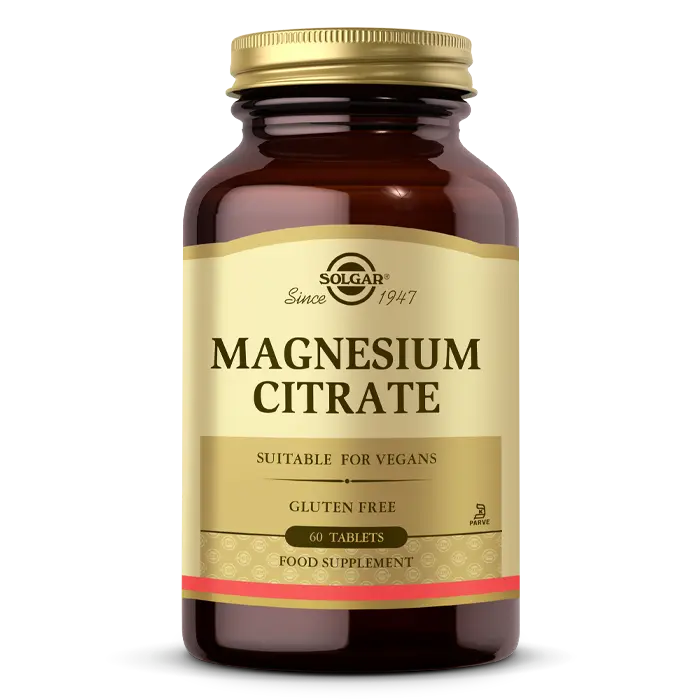 قرص منیزیم سیترات Magnesium Citrate سولگار 60 عددی