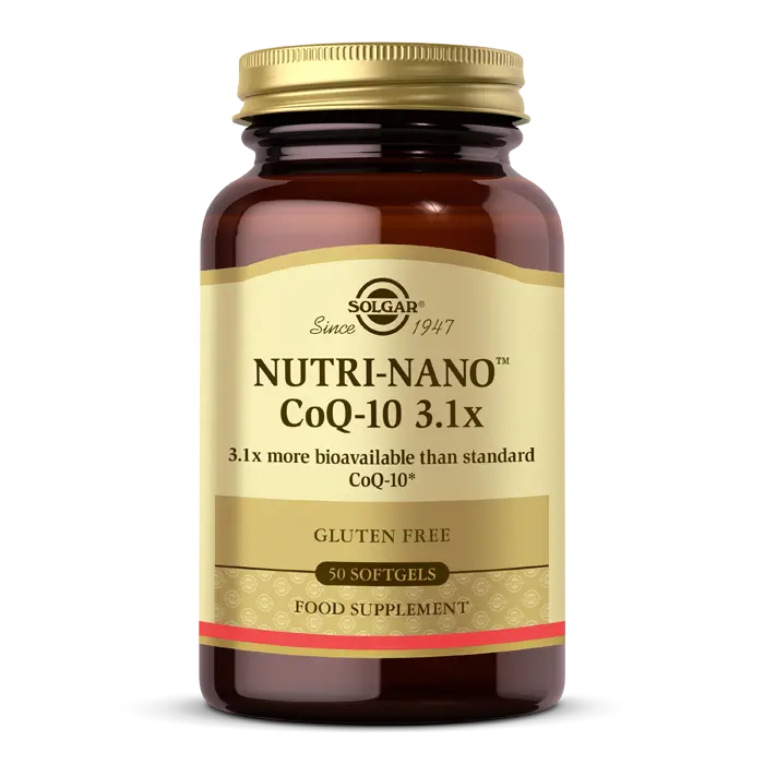 کپسول نانو کوانزیم کیوتن Nutri-Nano CoQ-10 3.1 سولگار 50 عددی