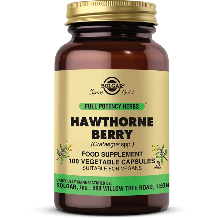 عصاره میوه زالزالک Hawthorne Berry سولگار 100 عددی