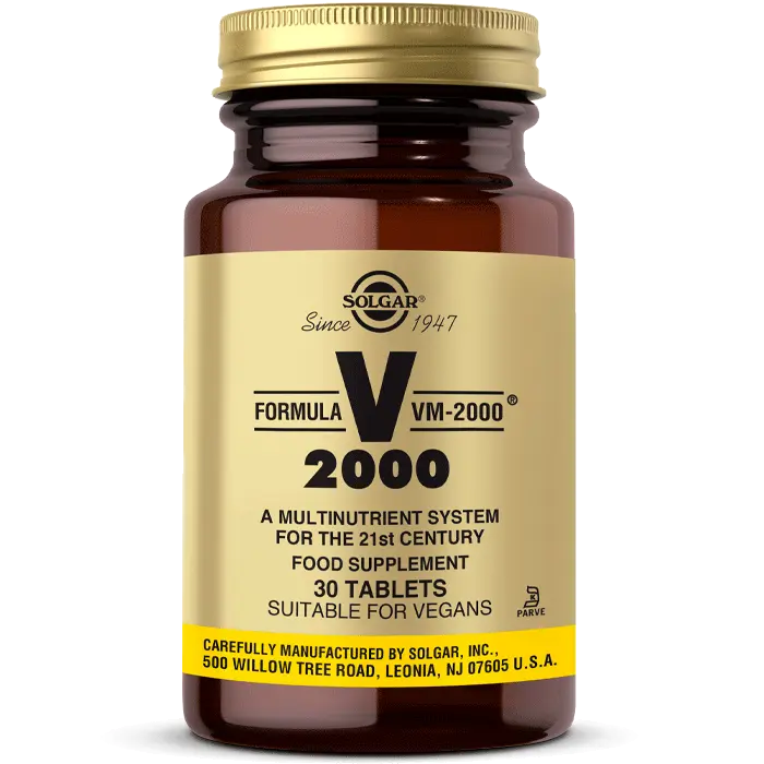 مولتی ویتامین Formula VM-2000 سولگار دارای (32 ویتامین مختلف)