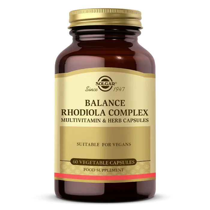مکمل تعادل روان رودیولا Balance Rhodiola Complex سولگار 60 عددی