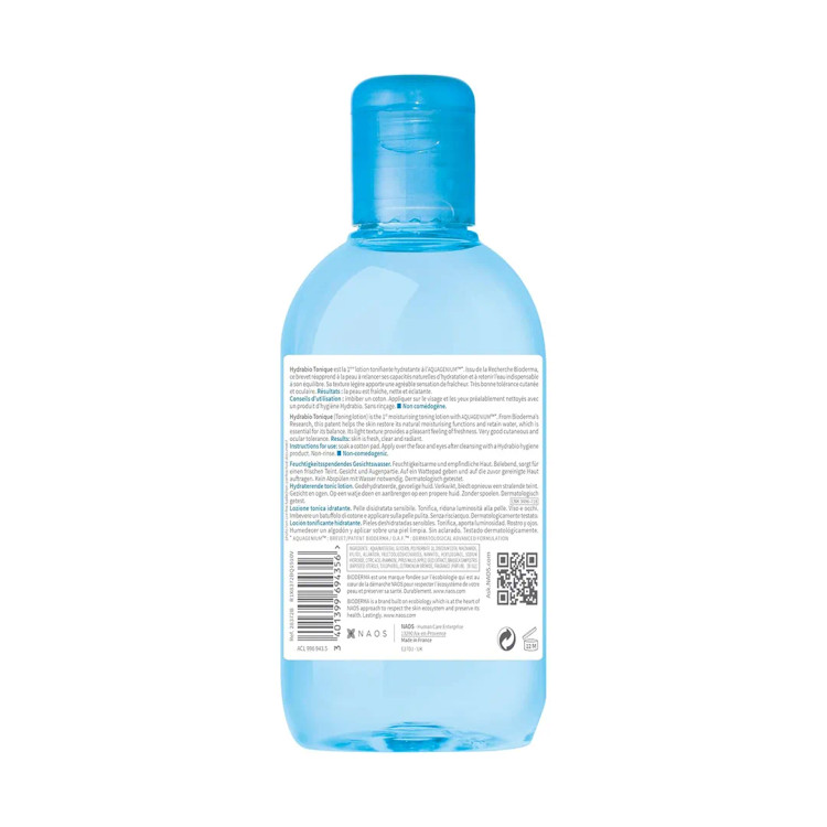 تونر آبرسان بایودرما HYDRABIO حجم ۲۵۰ میلی لیتری بایودرما