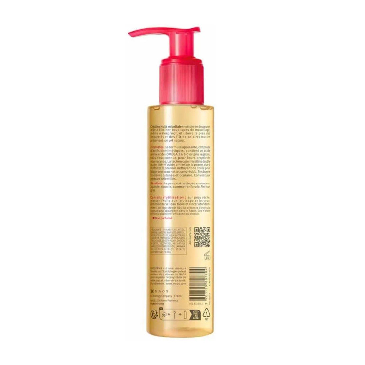 روغن میسلار بایودرما Crealine Huile micellaire حجم ۱۵۰ میلی لیتری